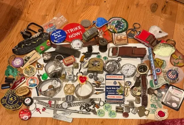 2 pounds “Junk Drawer lot” – Old to new items – Bulk mix – See Description