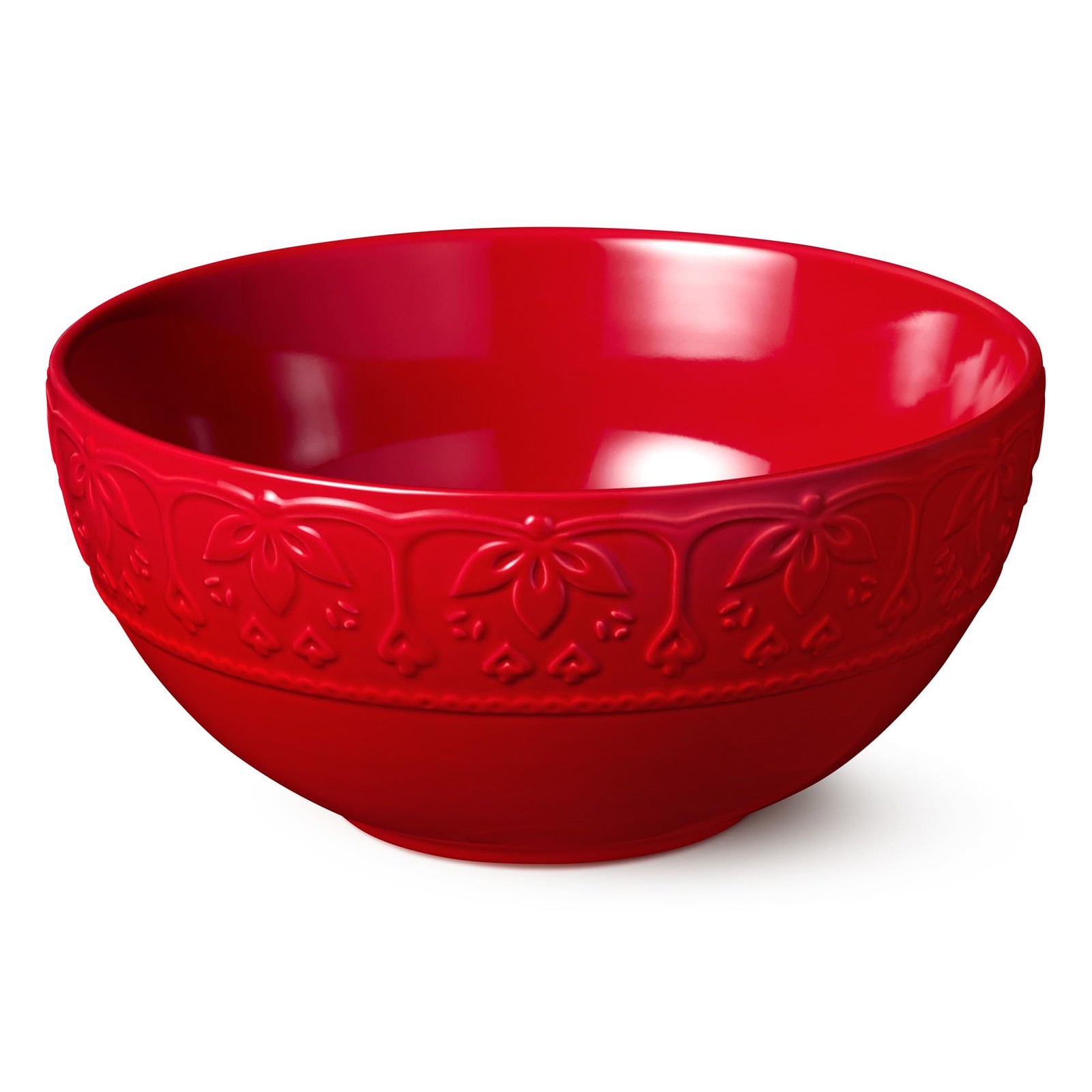 Provence Embossed Deep Bowl 10.5 Inch 158 Oz Stoneware