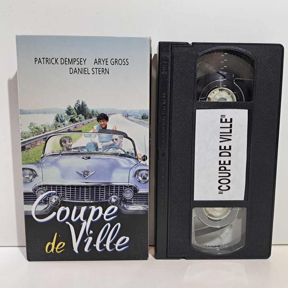 DRAMA VHS Coupe de Ville 1990 GREEK SUBS PAL Patrick Dempsey, Daniel Stern ZSV