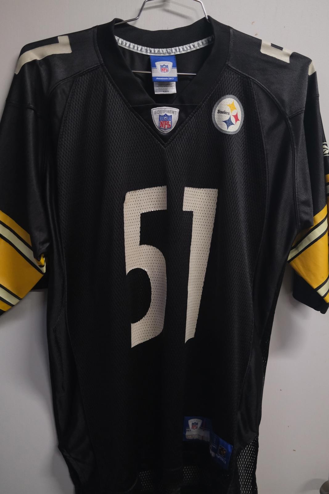 Reebok Pittsburgh Steelers Farrior #57 Football Jersey