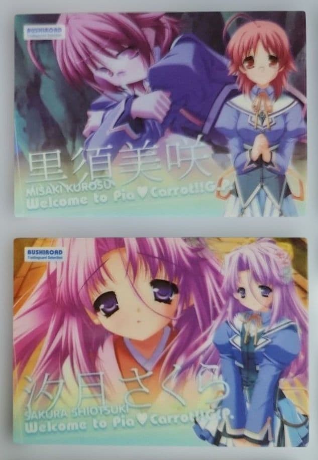 Not for sale card “Welcome to Pia Carrot!! G.P.” PR-4 & PR-5