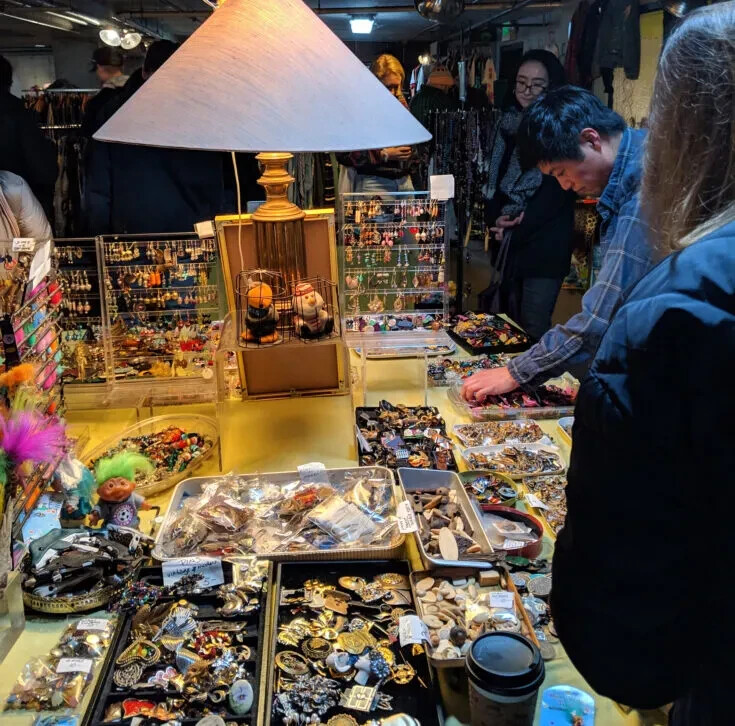 15 pounds Estate Liquidation Closing items- random mix old to new. #TS8