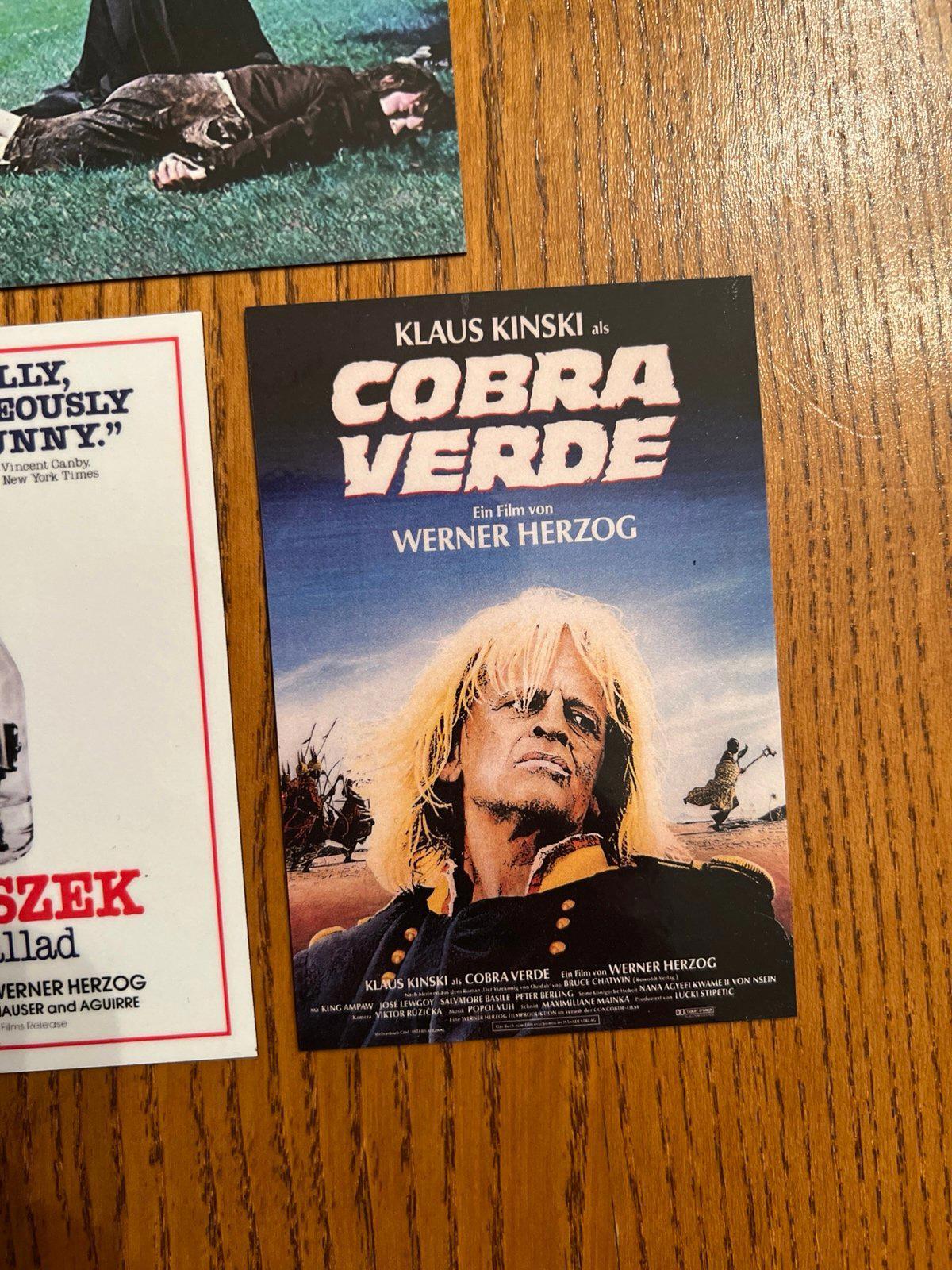 Werner Herzog FRIDGE MAGNETS movie posters