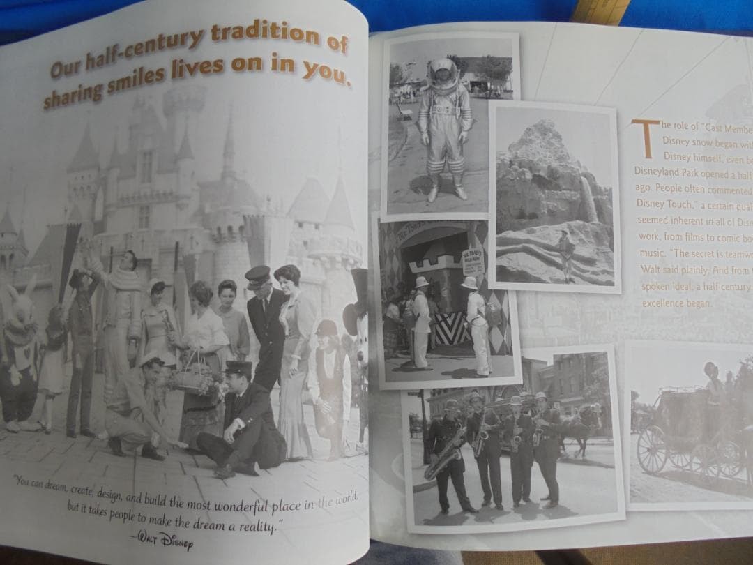 Walt Disney 50th Anniversary Album Florida Parks Limited Edition Collectible