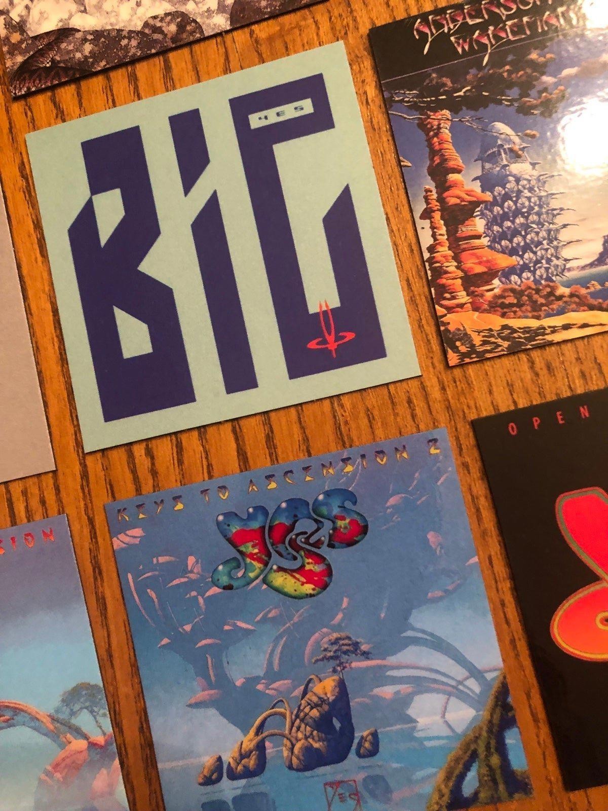 Yes FRIDGE MAGNETS huge set progressive rock classic music gift idea