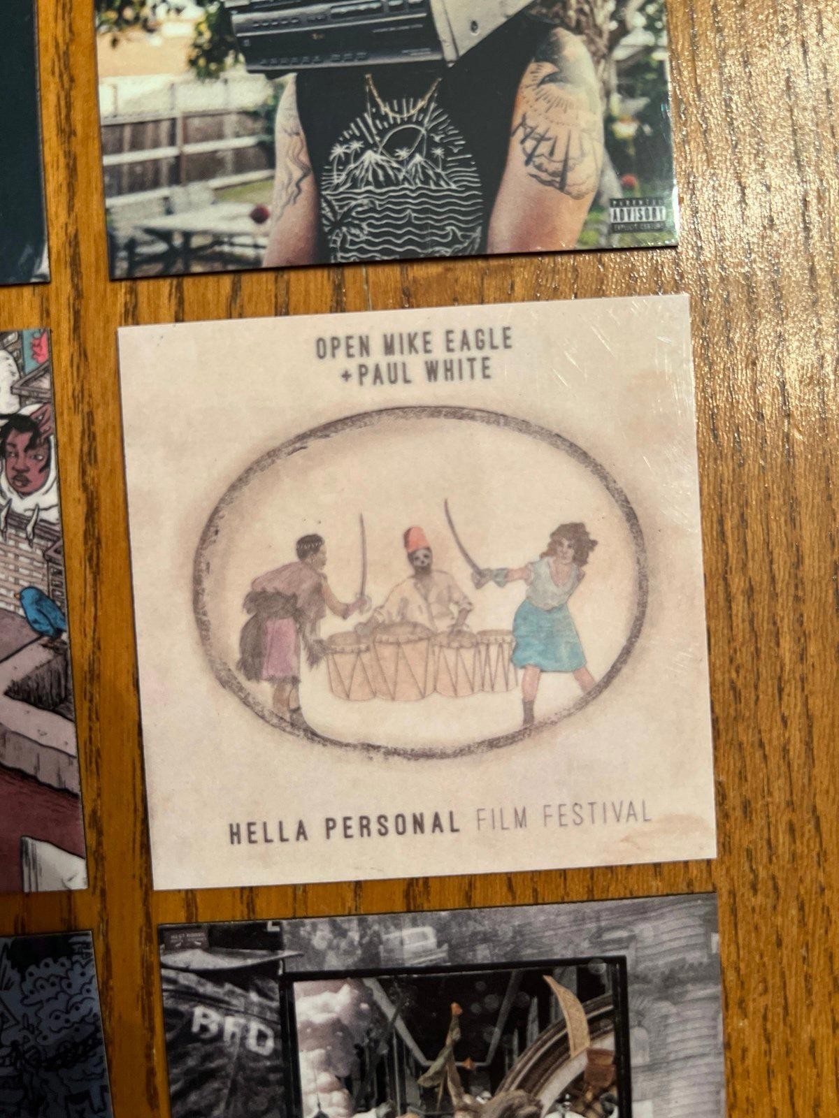 Open Mike Eagle fridge magnets