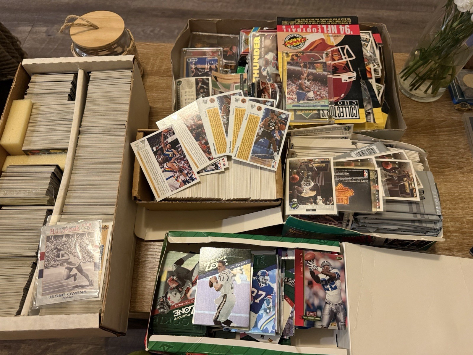 2000+ Sports Cards – Unsearched – Read Description NBA NFL – 90s Lot