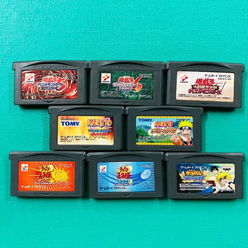 [8-piece set] [Software only] Game Boy Advance Yu-Gi-Oh! Duel Monsters 3 types