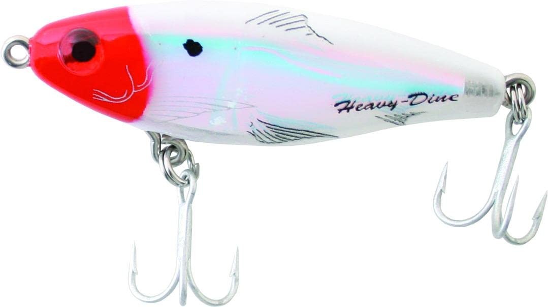 Mirrolure 18MR-11 Heavy Dine , Red Hd/White/Silver, 2 5/8in 7/16oz