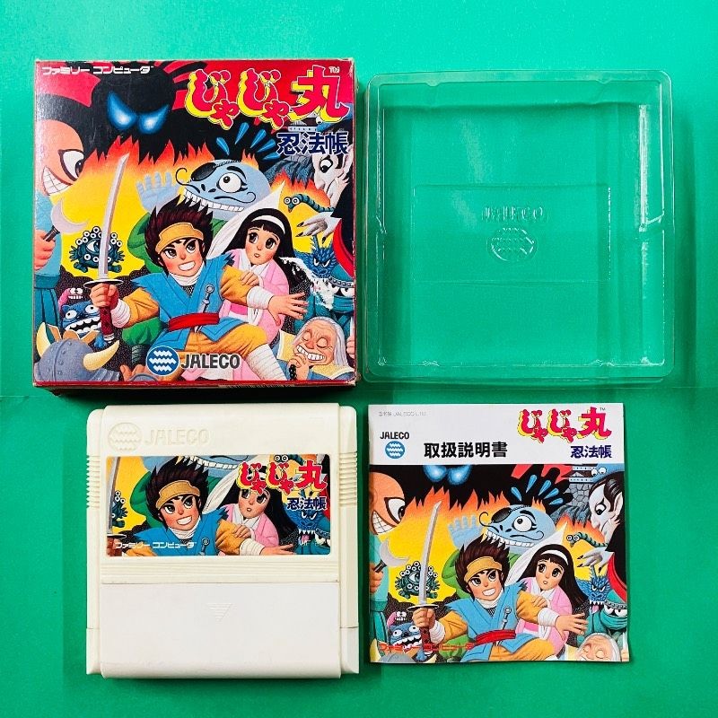[Box and instruction manual included] Famicom Jajamaru Ninpocho JALECO Jaleco