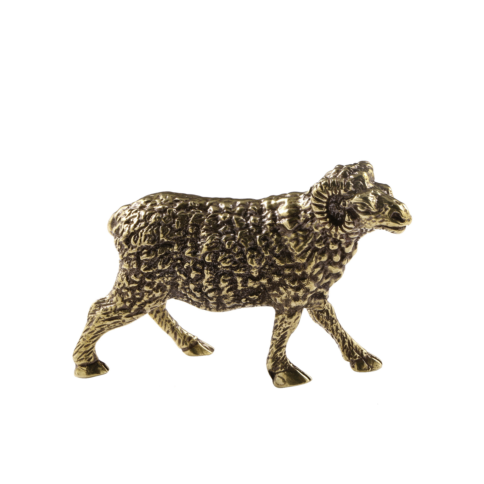 New Brass Sheep Statue Goat Ornament Animal Statue Toys Home Office Decoration/