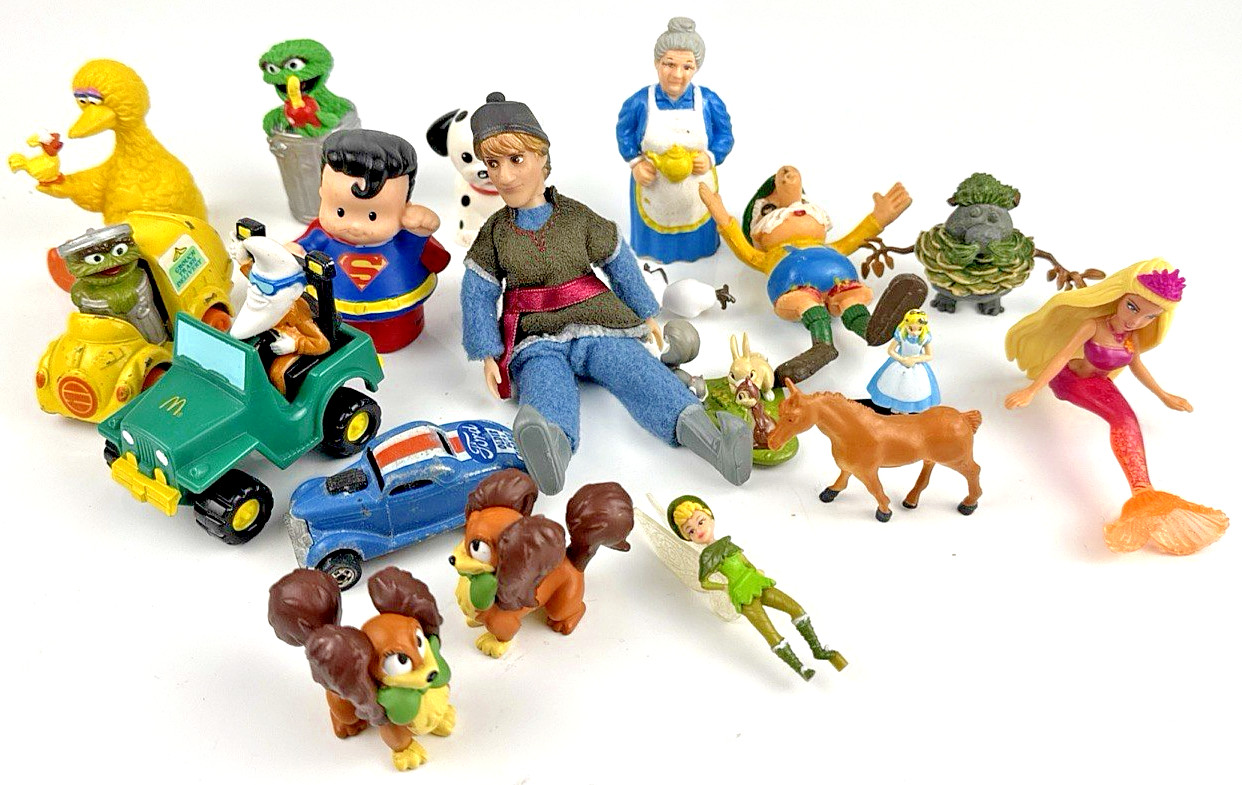 Lot Of 19 Mixed TOYS Miscellaneous Toys, Sesame Street