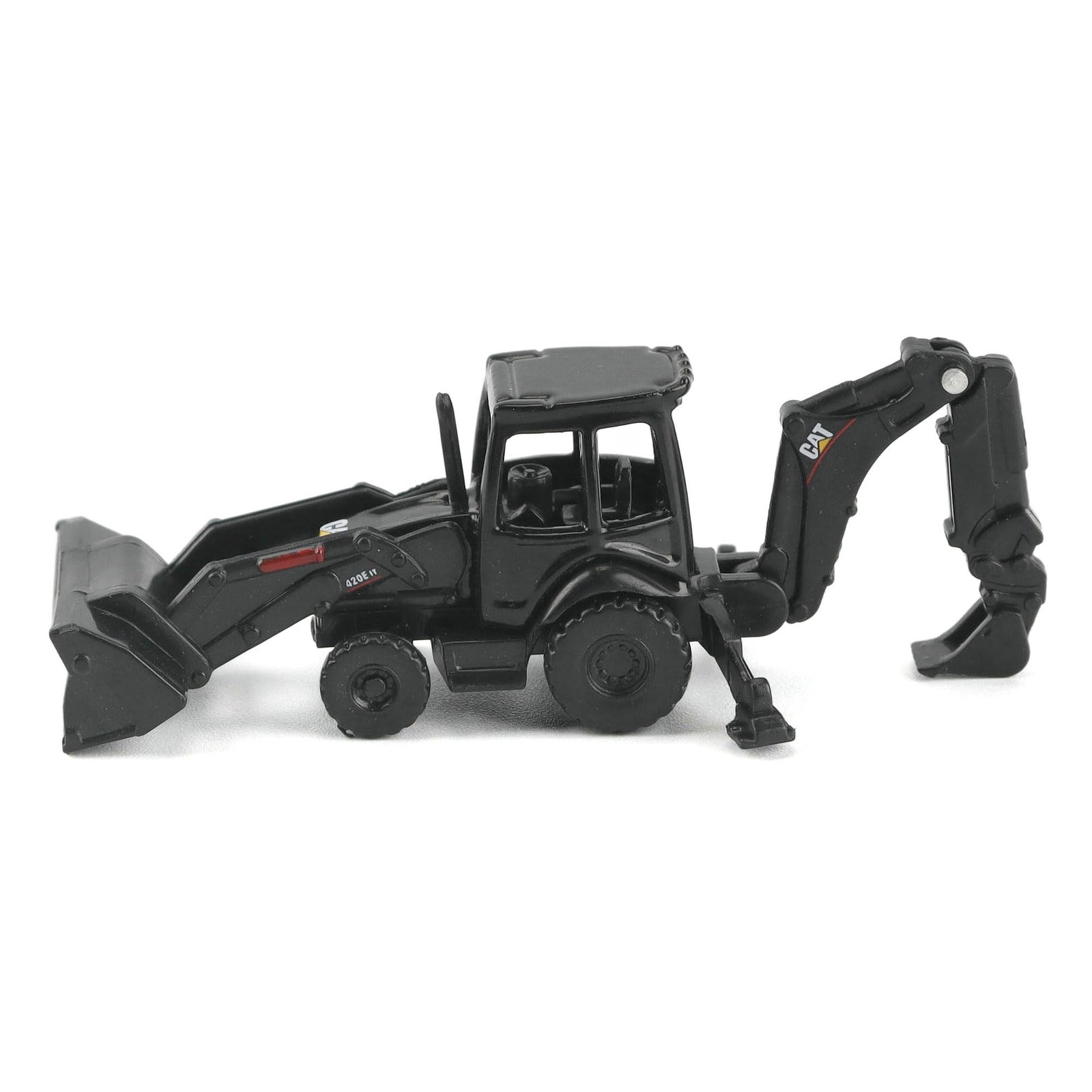 Diecast Masters Caterpillar Cat Micro 420E Backhoe Loader Black Model 85973BK