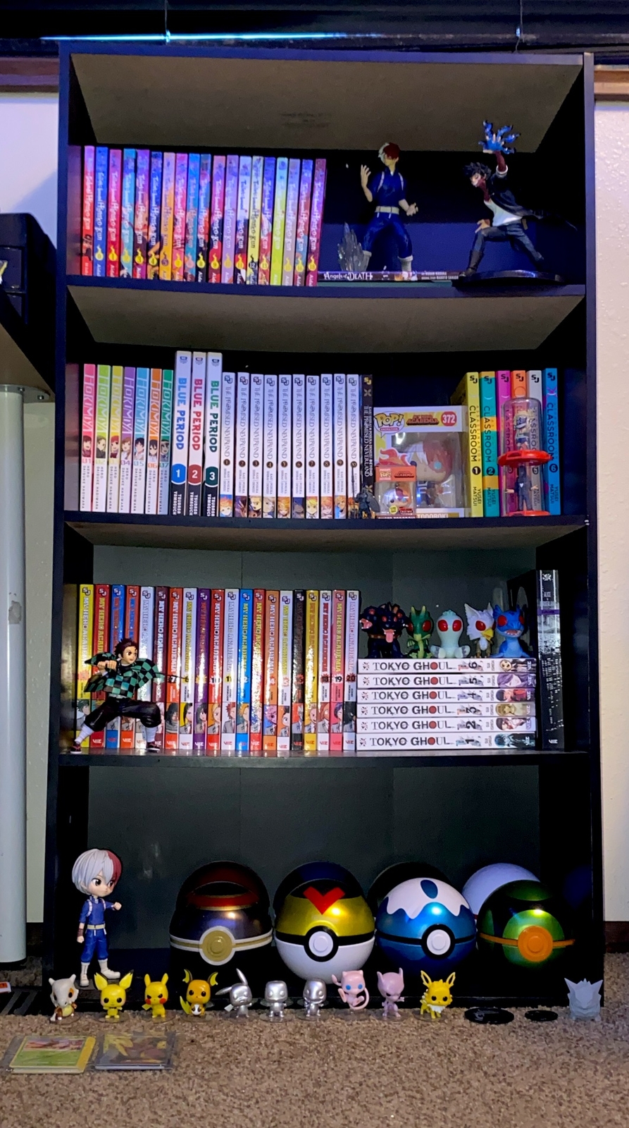 Large Lot Of Manga, Anime Figures MHA Todoroki And Dabi , Funko, Pokémon