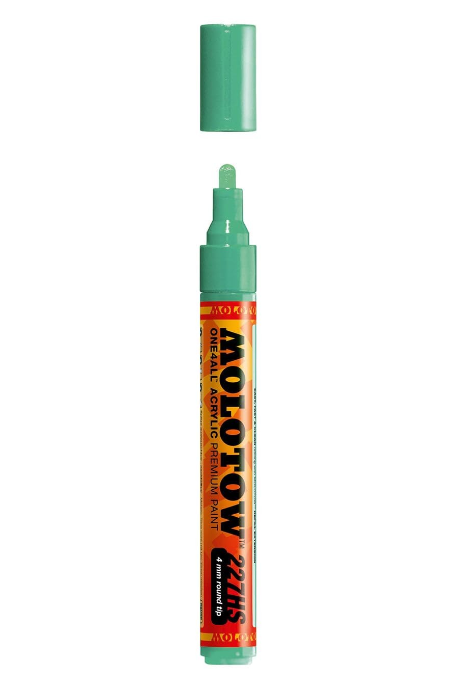MOLOTOW ONE4ALL Acrylic Paint Marker, 4mm, Calypso Middle, 1 Each (227.240)