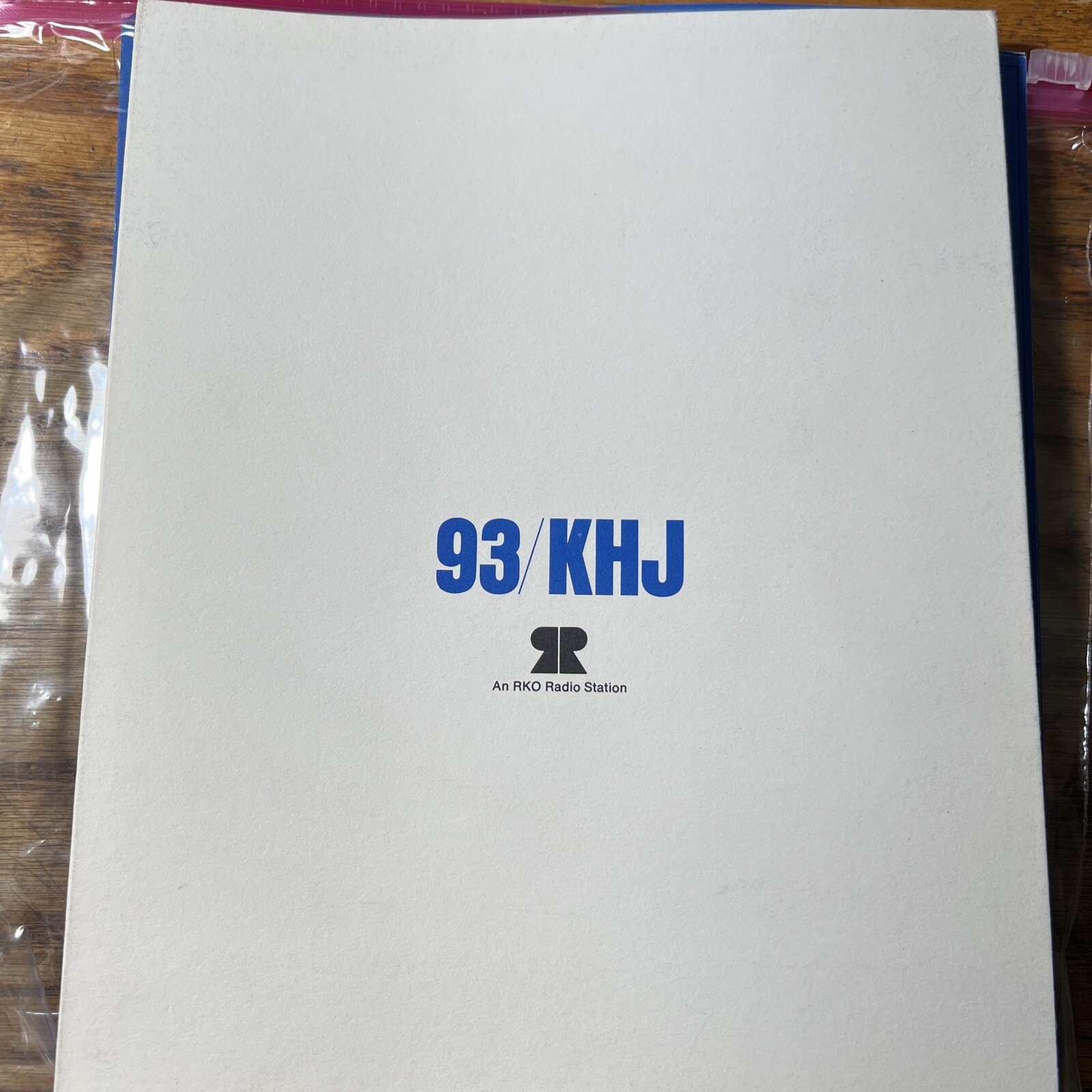 RARE 93/KHJ Hall of Fame Booklet Radio Station Memorabilia (FH-152C)