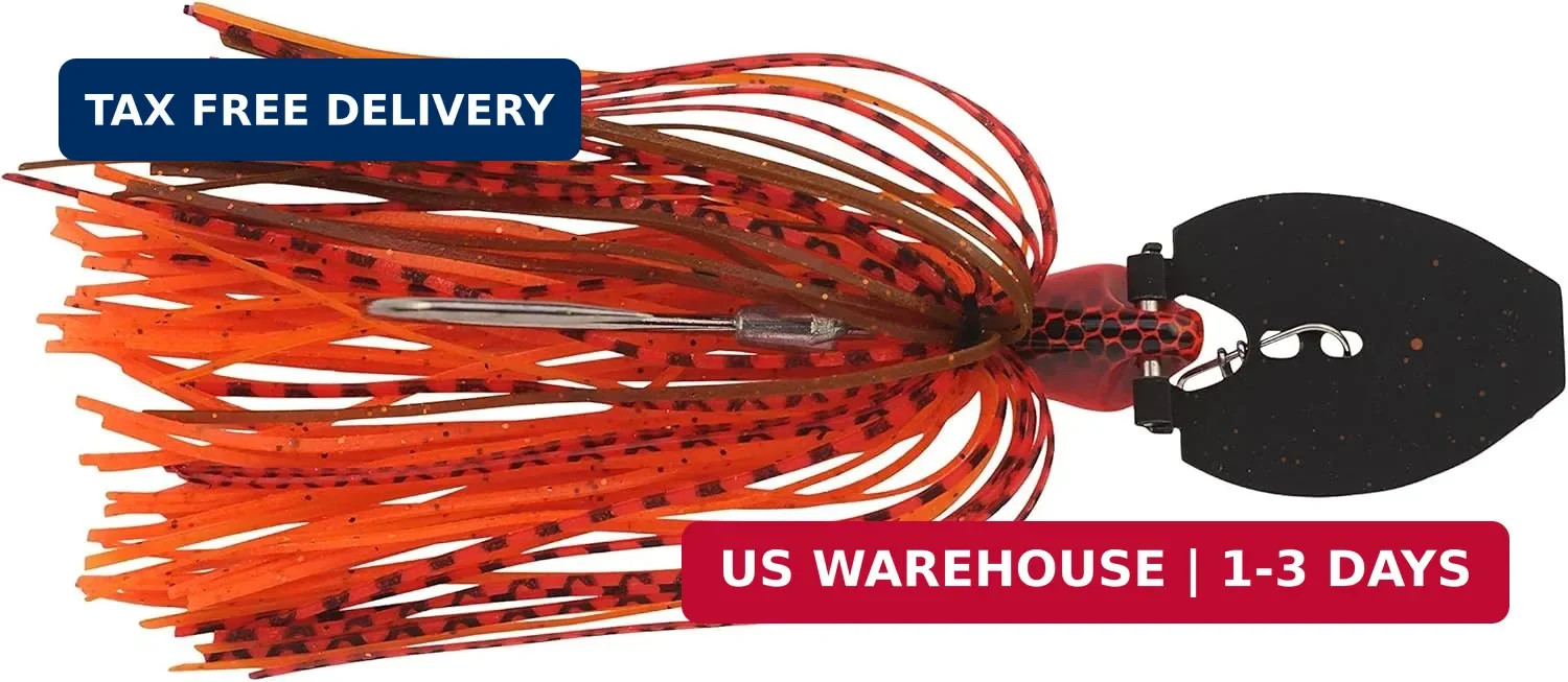 Berkley SlobberKnocker Fishing Jig, White Chartreuse, 1/2 oz