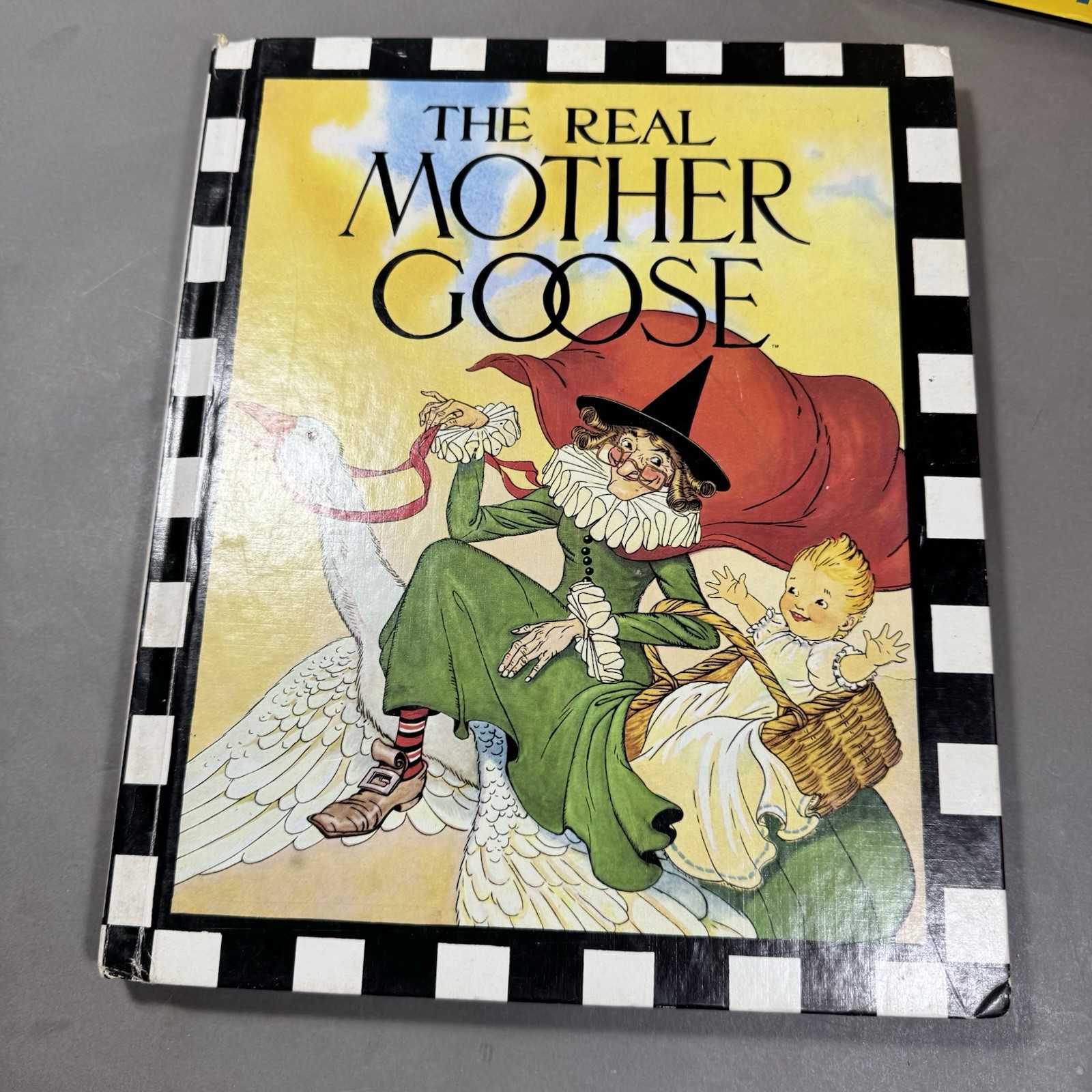 Vintage MOTHER GOOSE Fairy Tale Children’s Book Lot of 7 Books
