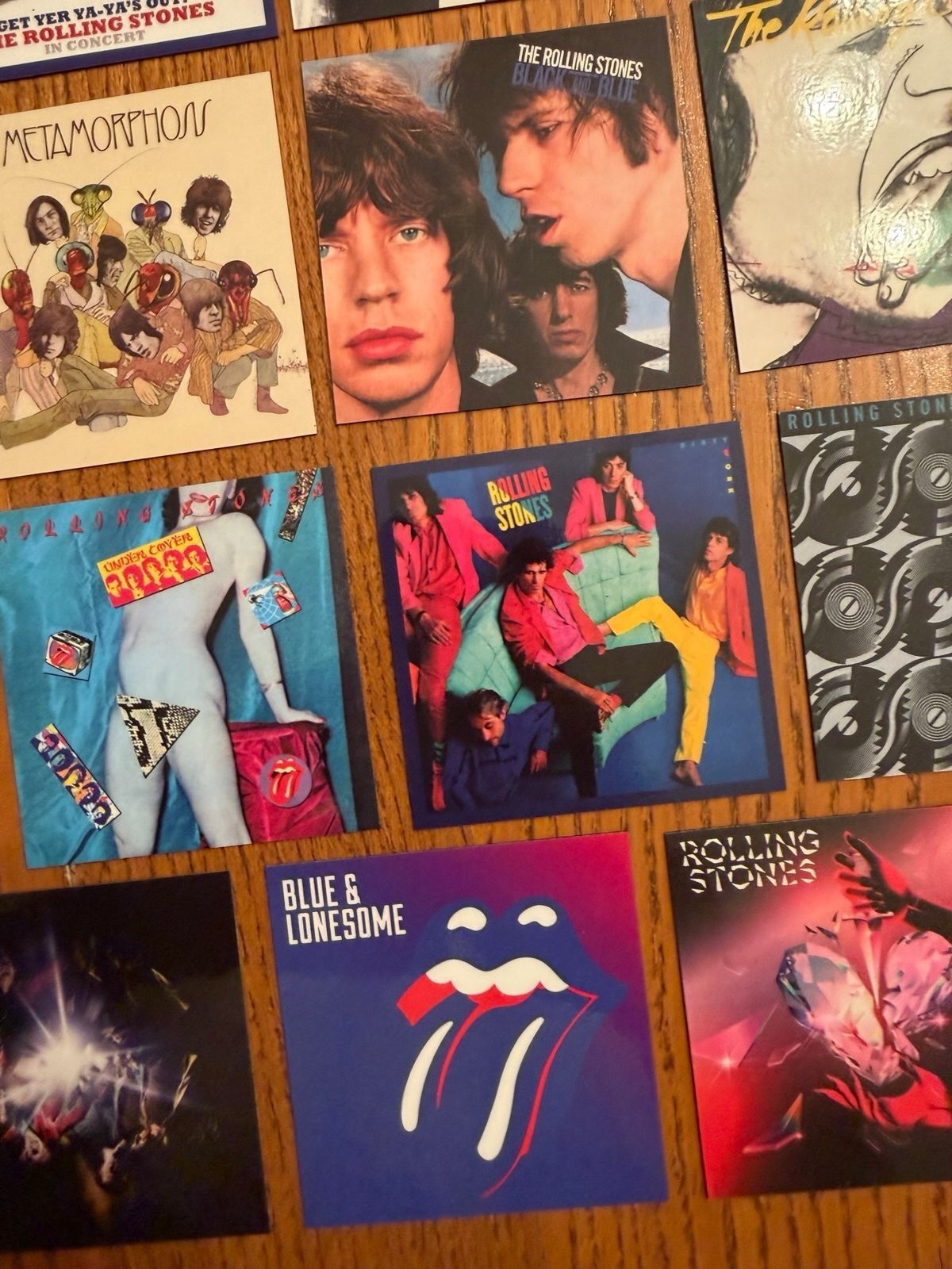 Rolling Stones fridge magnets