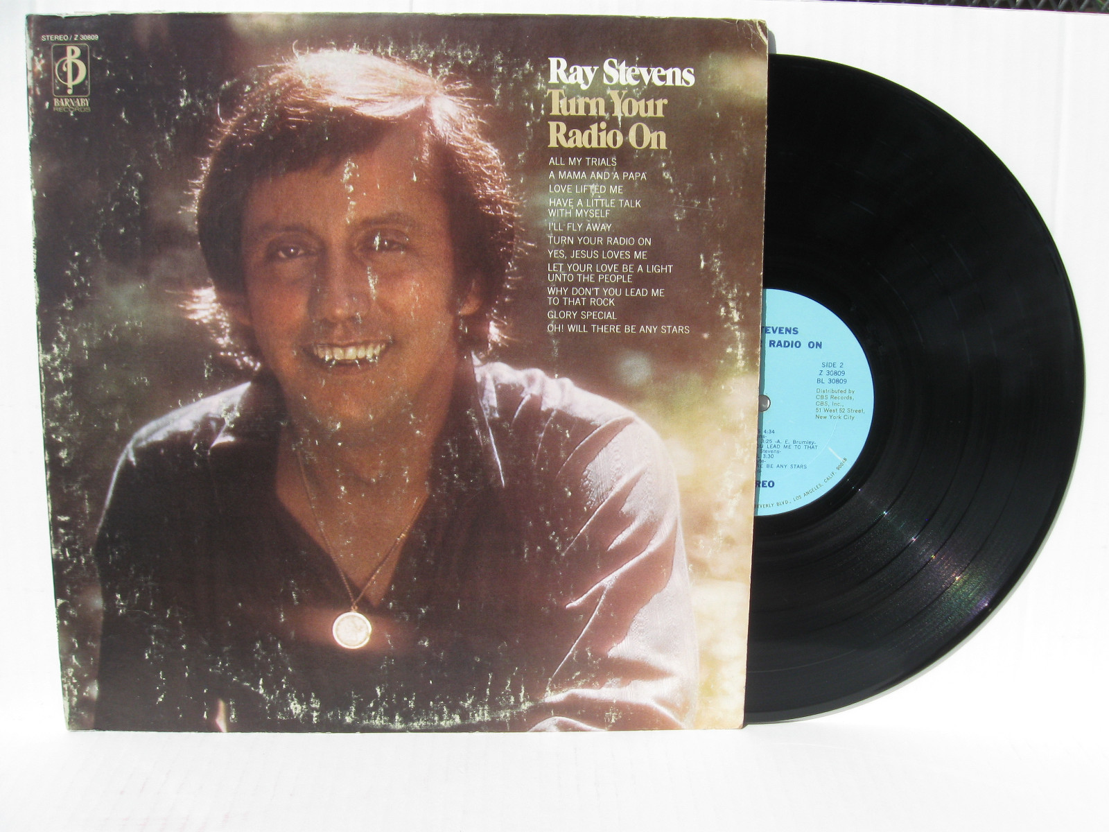 RAY STEVENS Turn Your Radio On vinyl LP Barnaby Z30809 NM!