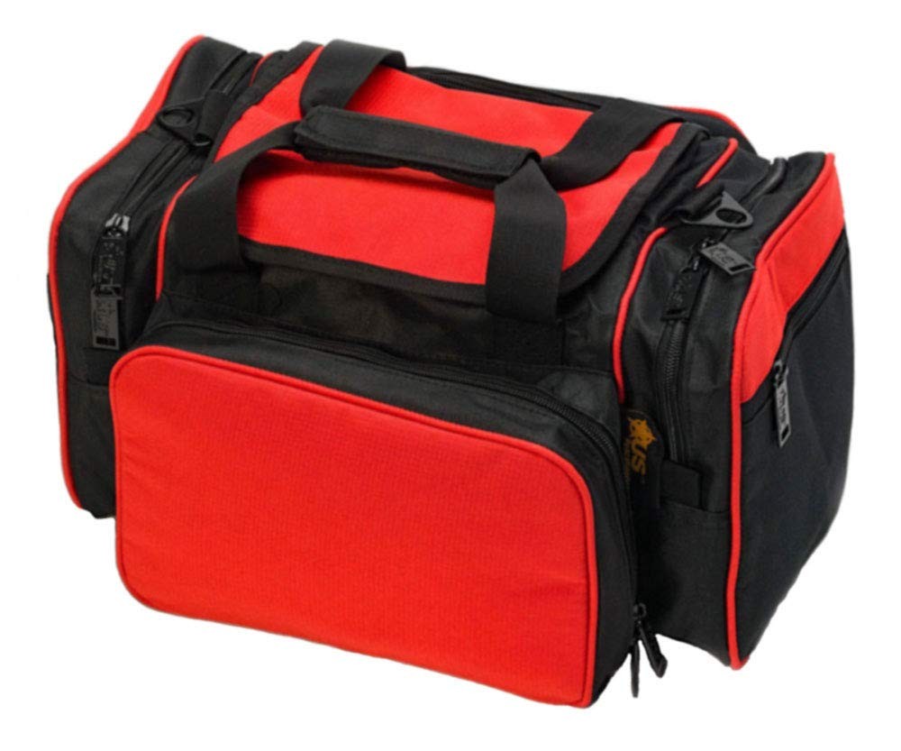 US PeaceKeeper Products Small Range Bag – Red/Blk 14″ x 8.5″ x 8″,P22202