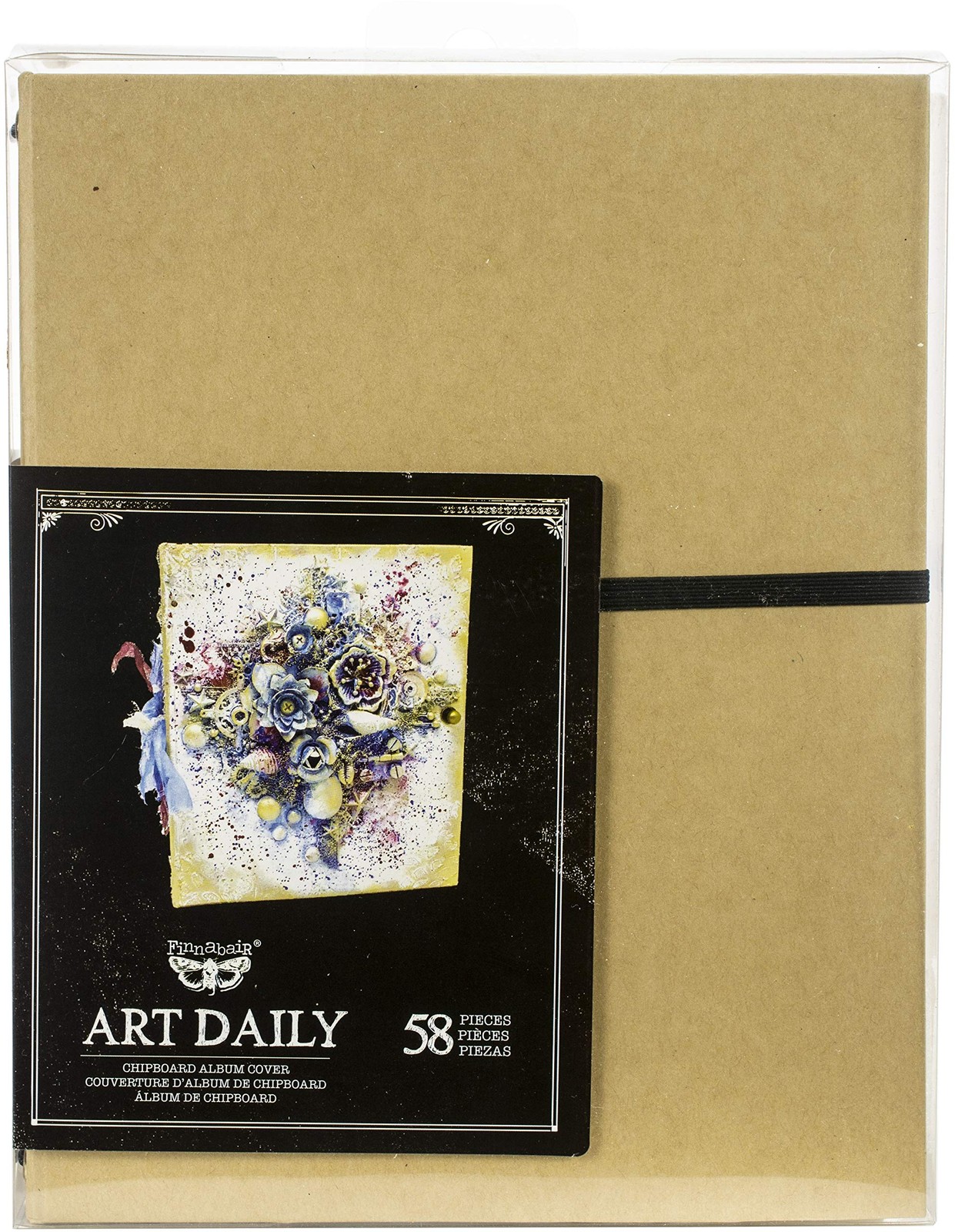 Prima Marketing Prima Art Daily Planner Chipboard Album 7″X8.9″-Kraft
