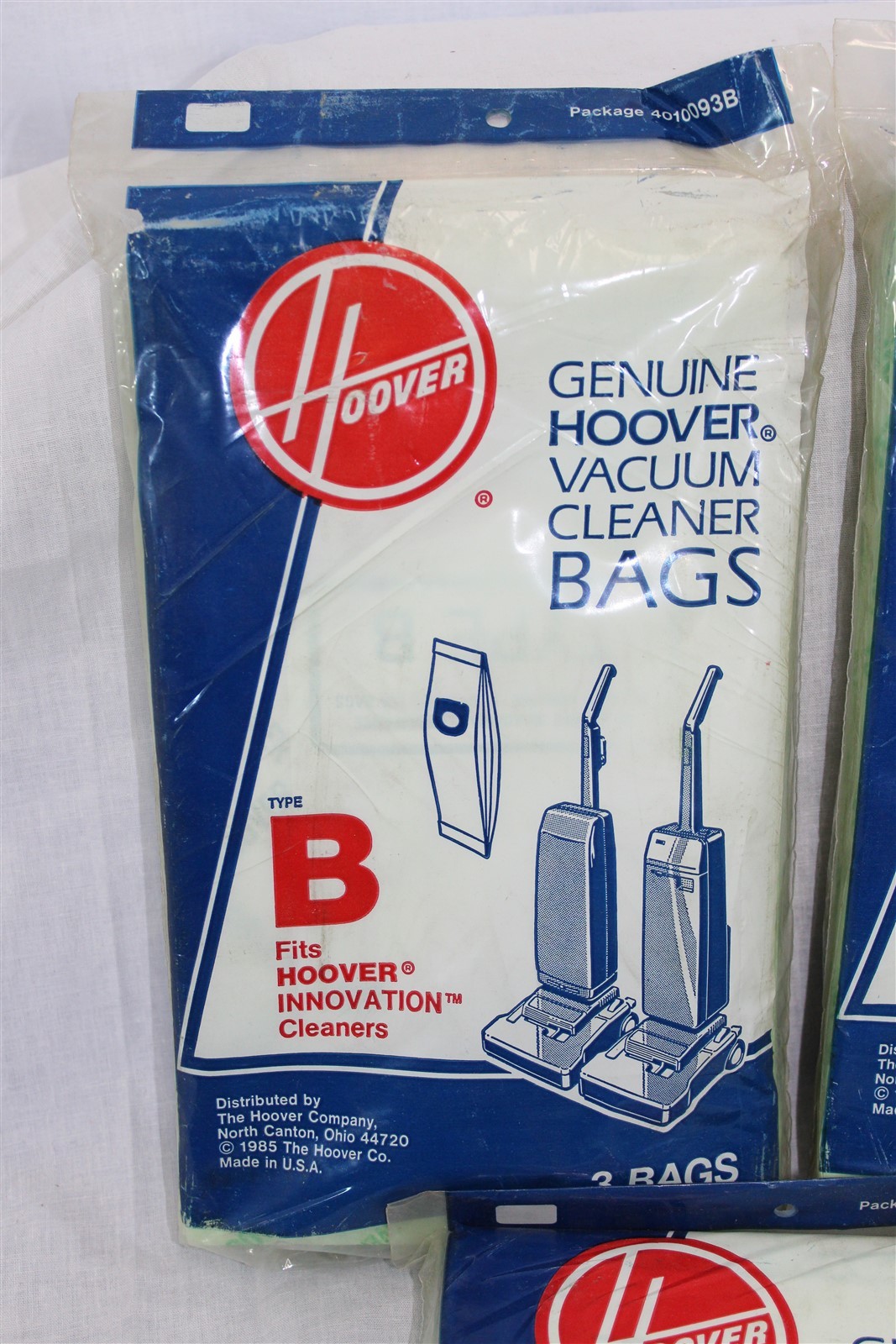 Genuine Hoover Type B Vacuum Cleaner Bags – 1 Pack – 3 Bags