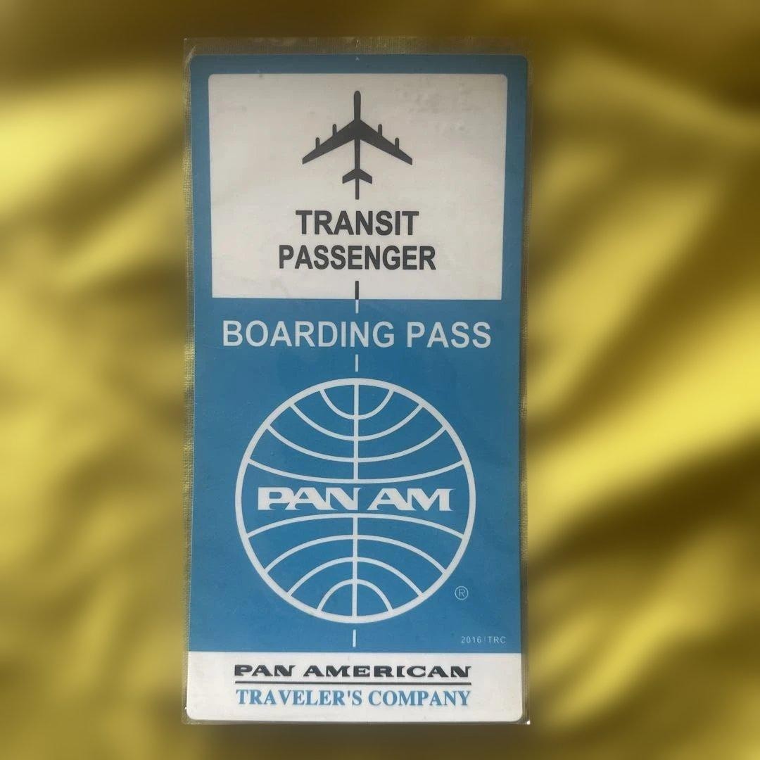 Rare Limited Traveler’s Note PANAM Underlay 2016