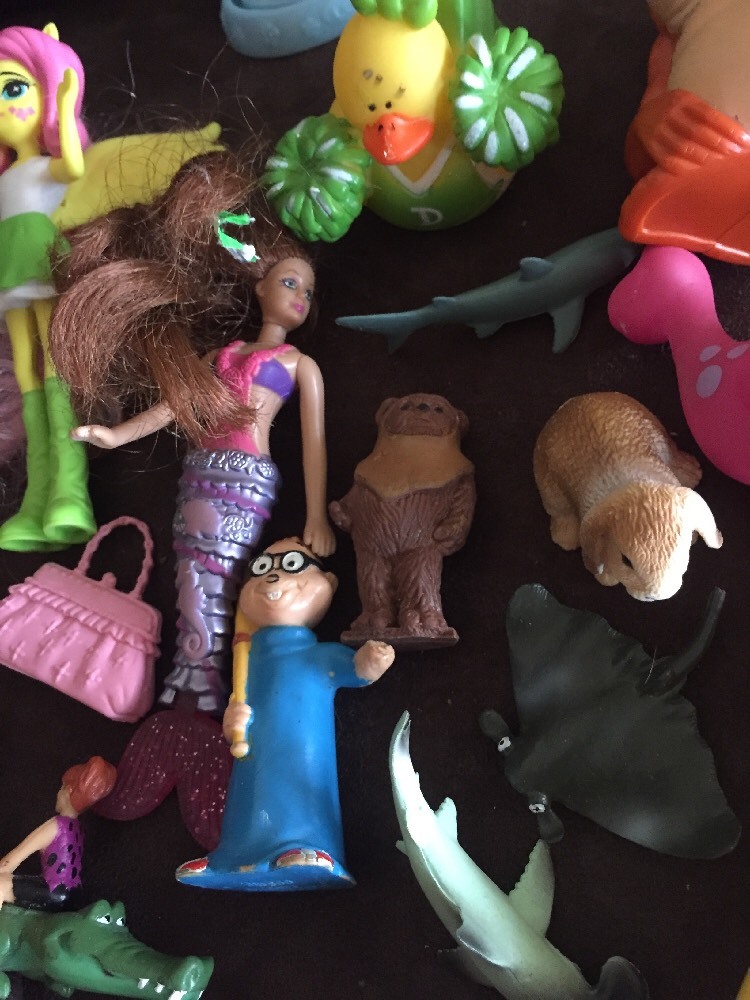 Huge Lot Junk Drawer Girls MLP Disney McDonald’s Animals Figures Free Shipping