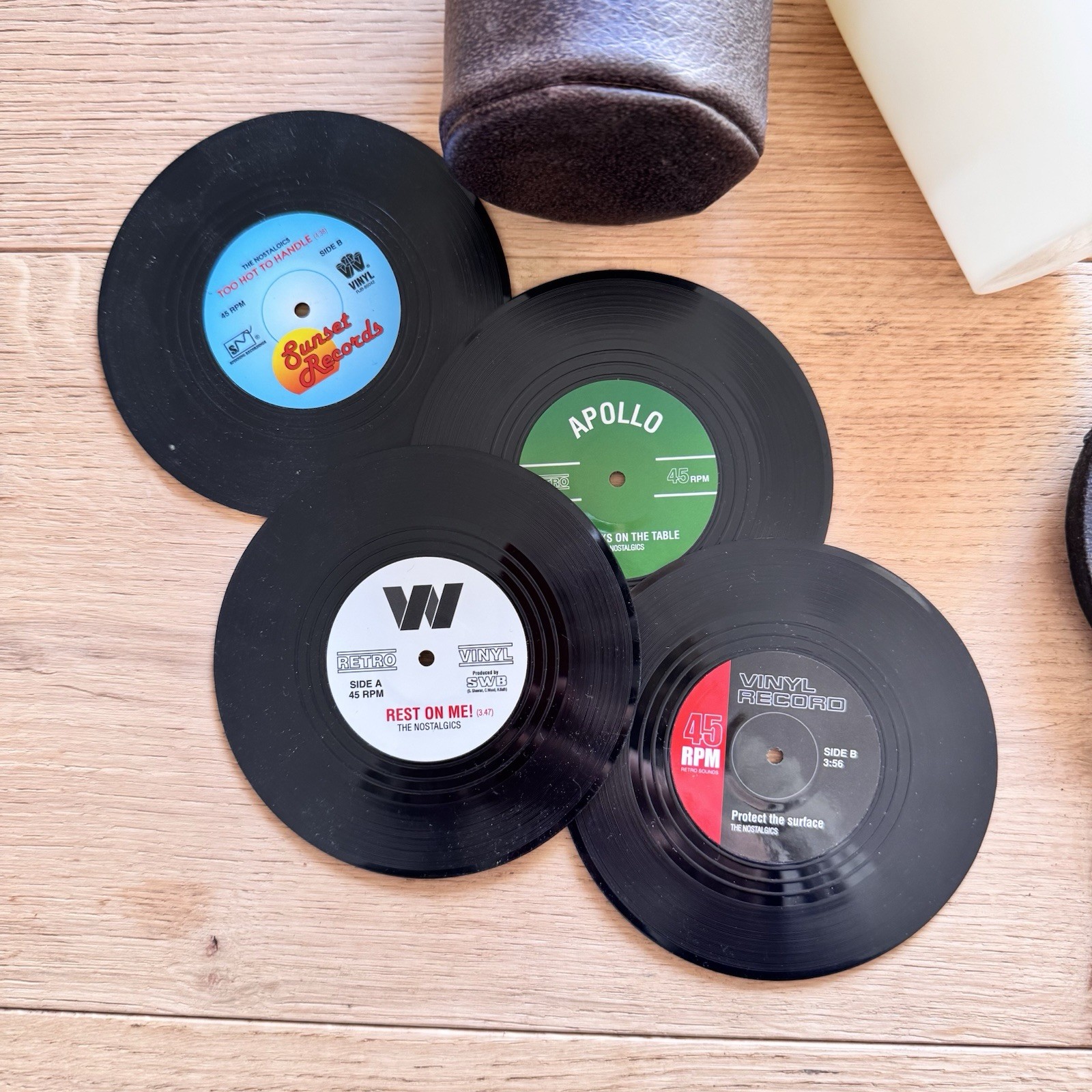 Vintage Curios Collectables Assorted Tape Recorder Hand-held Mirror Cups A/F