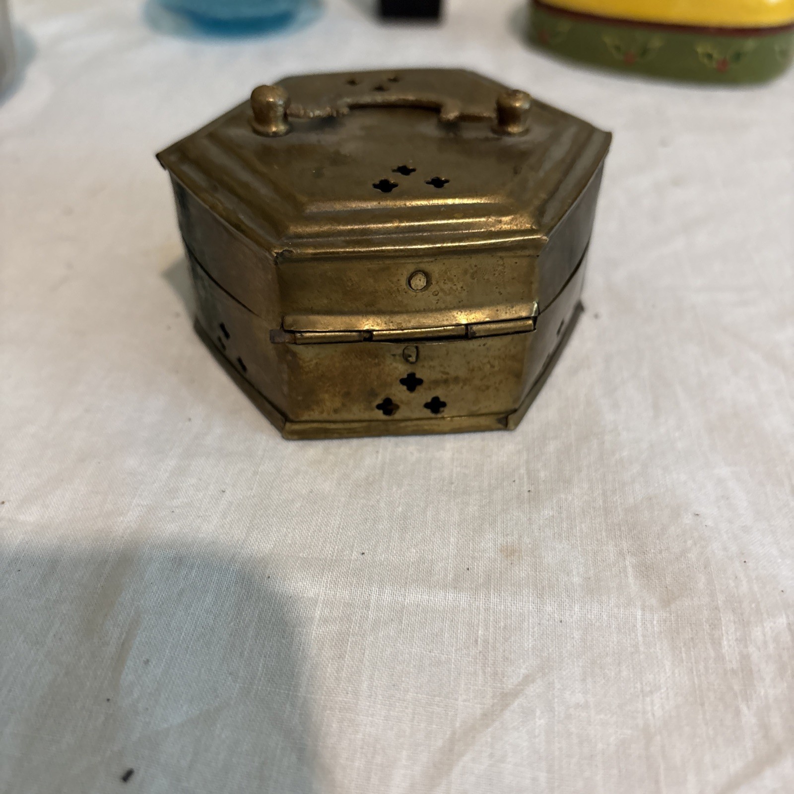 Vintage Lot Of 5 OLD ESTATE* Trinkets Misc Items Collectibles Decor