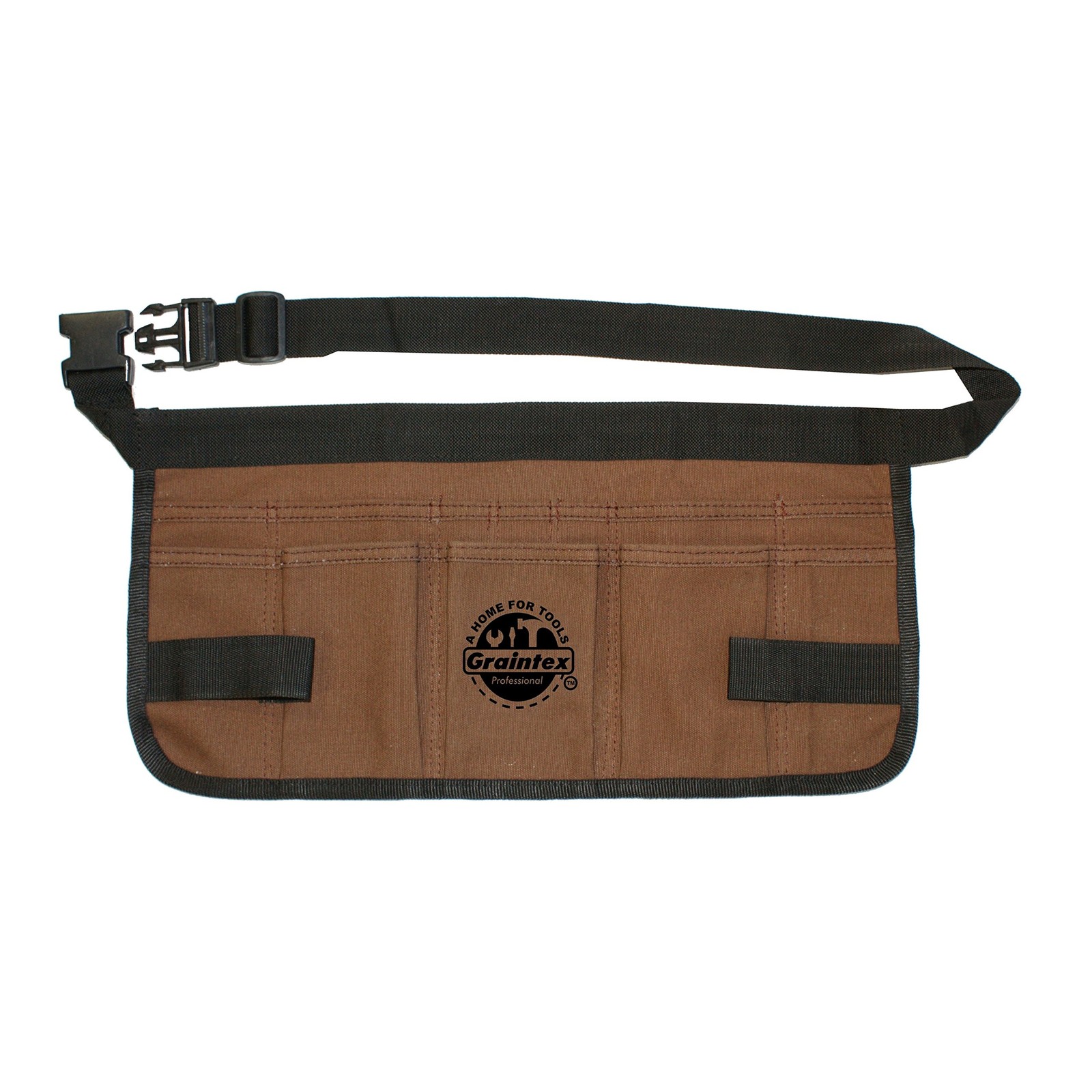 Graintex CA1043 12 Pocket Canvas Waist Apron