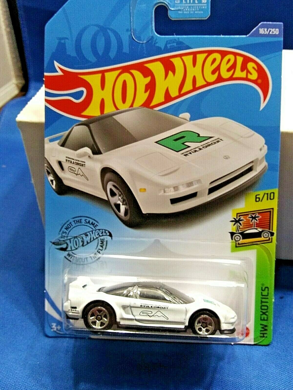 Hot Wheels ’90 Acura NSX HW Exotics #6/10 White Die-Cast 1:64 Scale Must See New