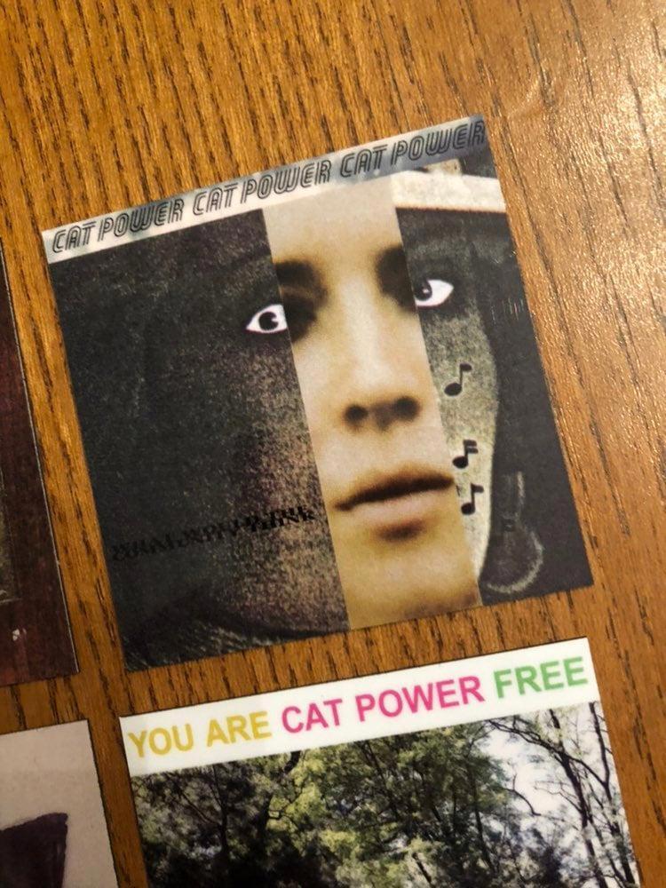 Cat Power fridge magnets