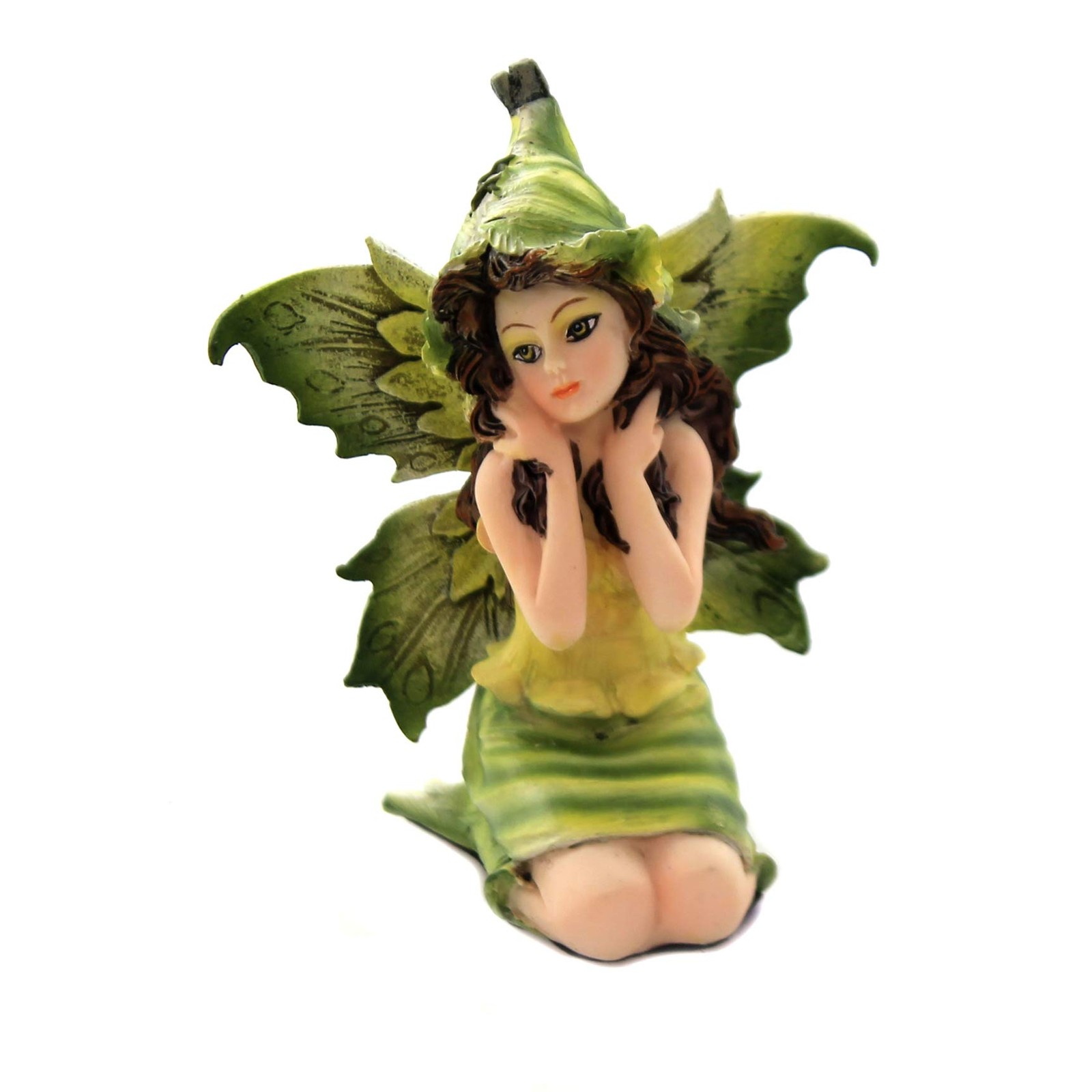 Home & Garden Small Sitting Fairy Polyresin Garden Decor 3.25″ 11382