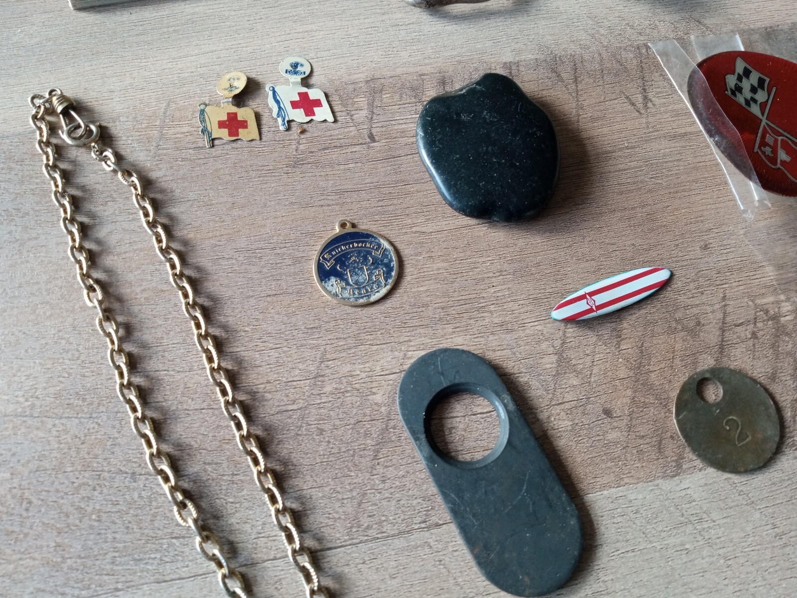 Lot Of 100+ Items Vintage Junk Draw Military Estate Sale/Jewerly& Old Items #214
