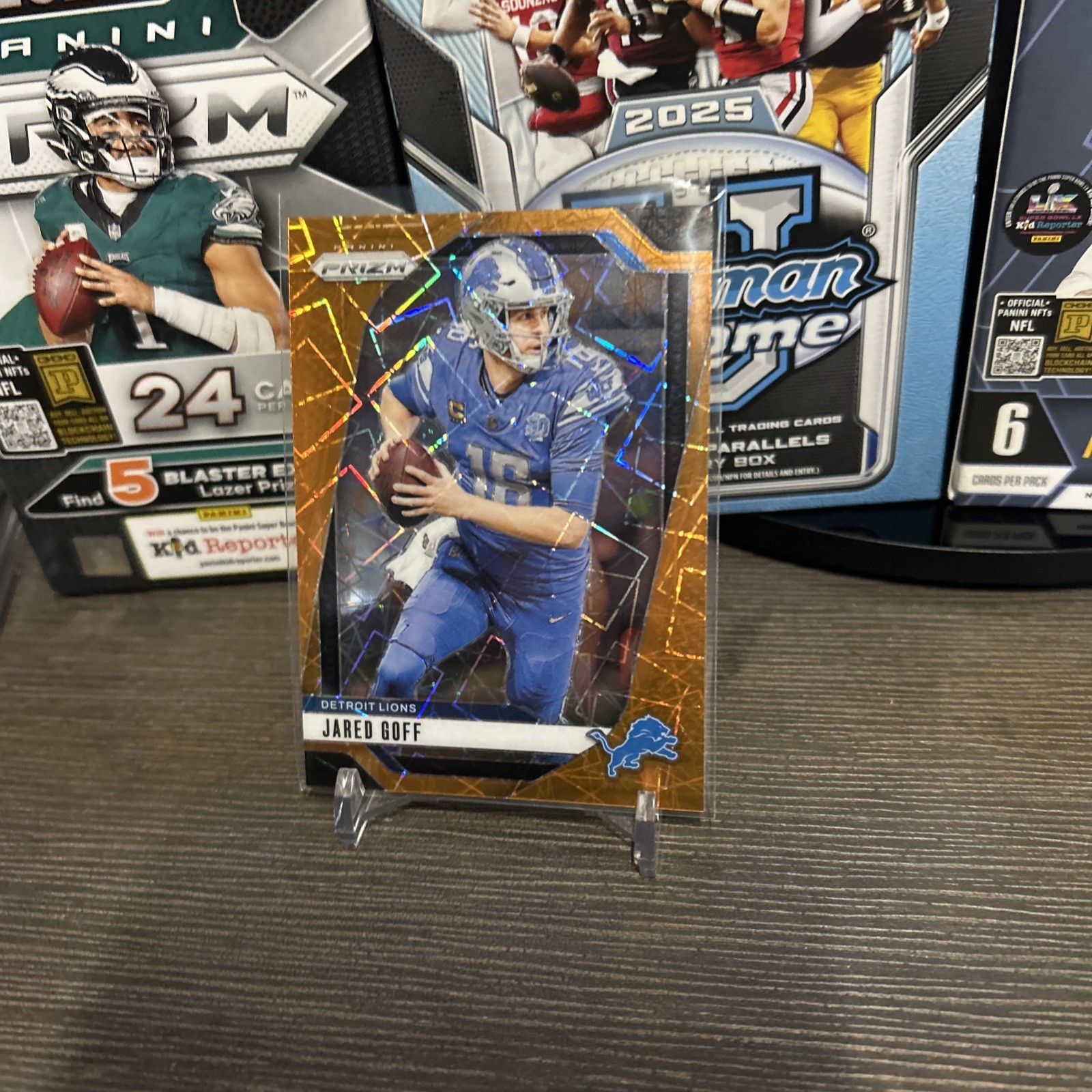 2024 Prizm Football Orange Lazer Prizm Lot x10