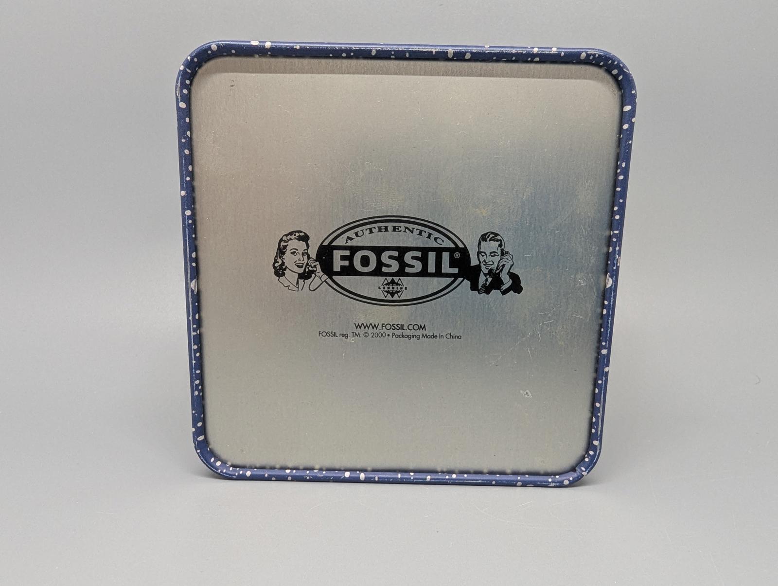 Vintage Fossil Space Adventures Collectible Tin 2000