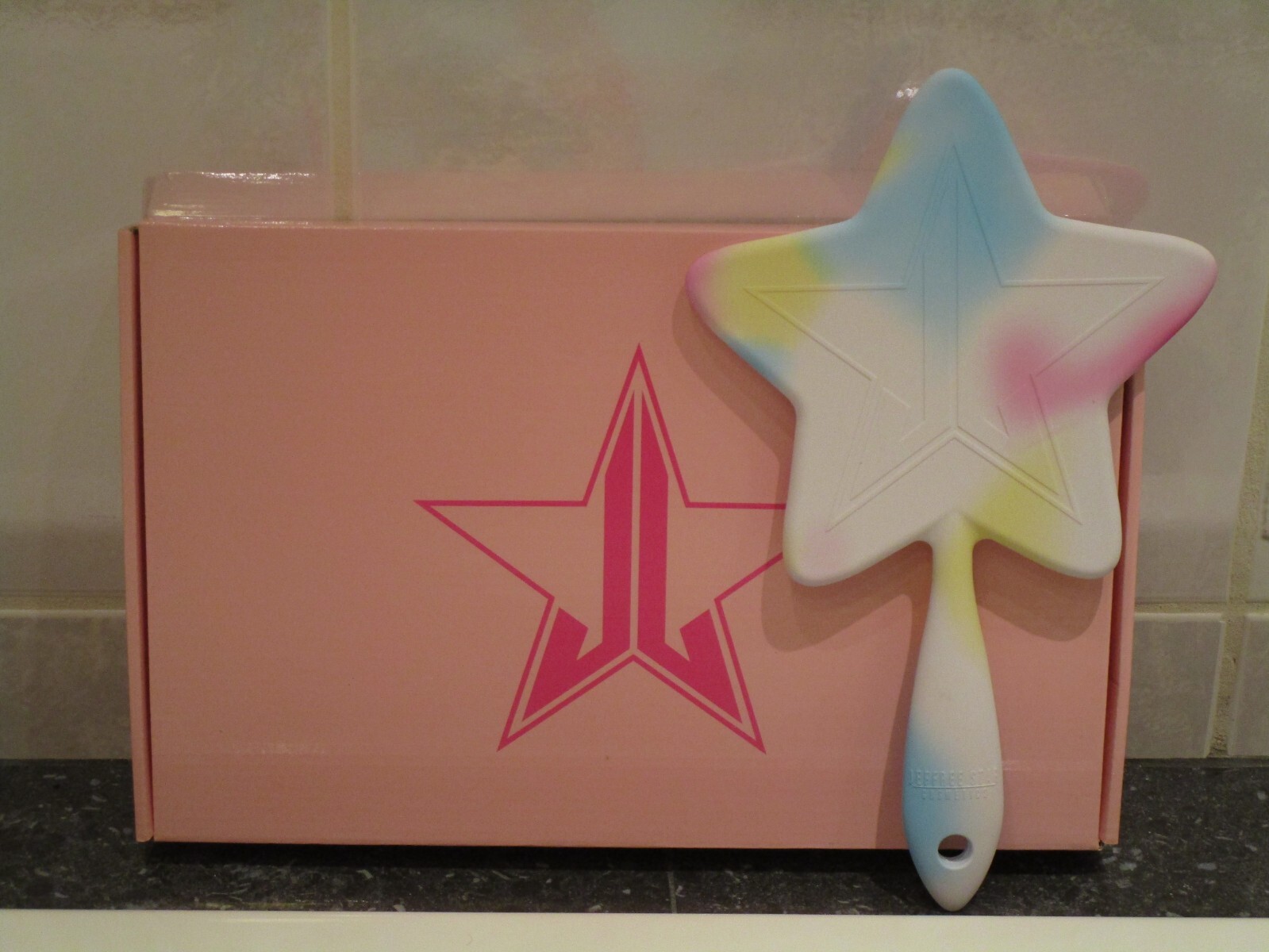 JEFFREE STAR COSMETICS ~ TIE DYE HAND MIRROR ~ BOXED