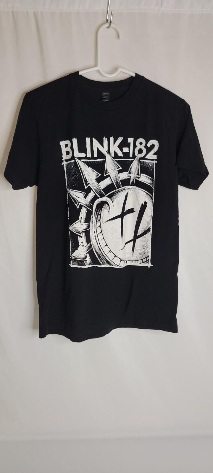 Blink 182 2017 USA And World Tour T-Shirt – Black – Size Medium M