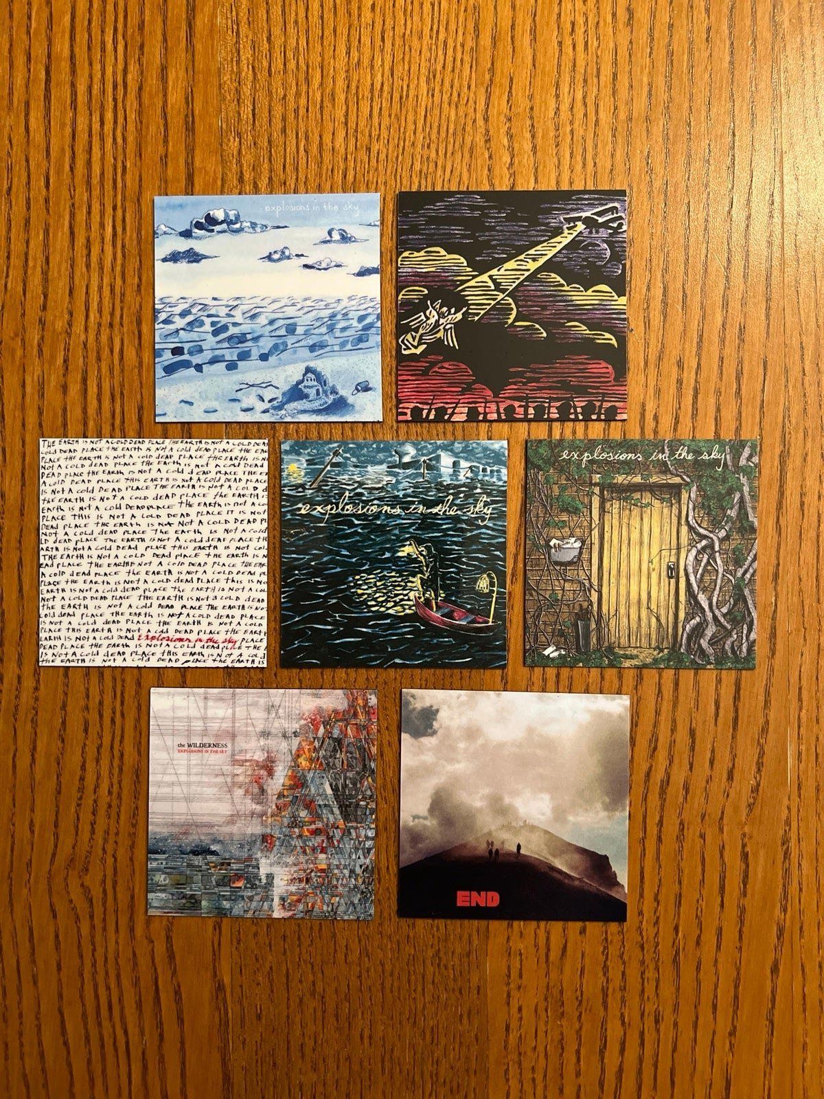Explosions in the Sky fridge magnets