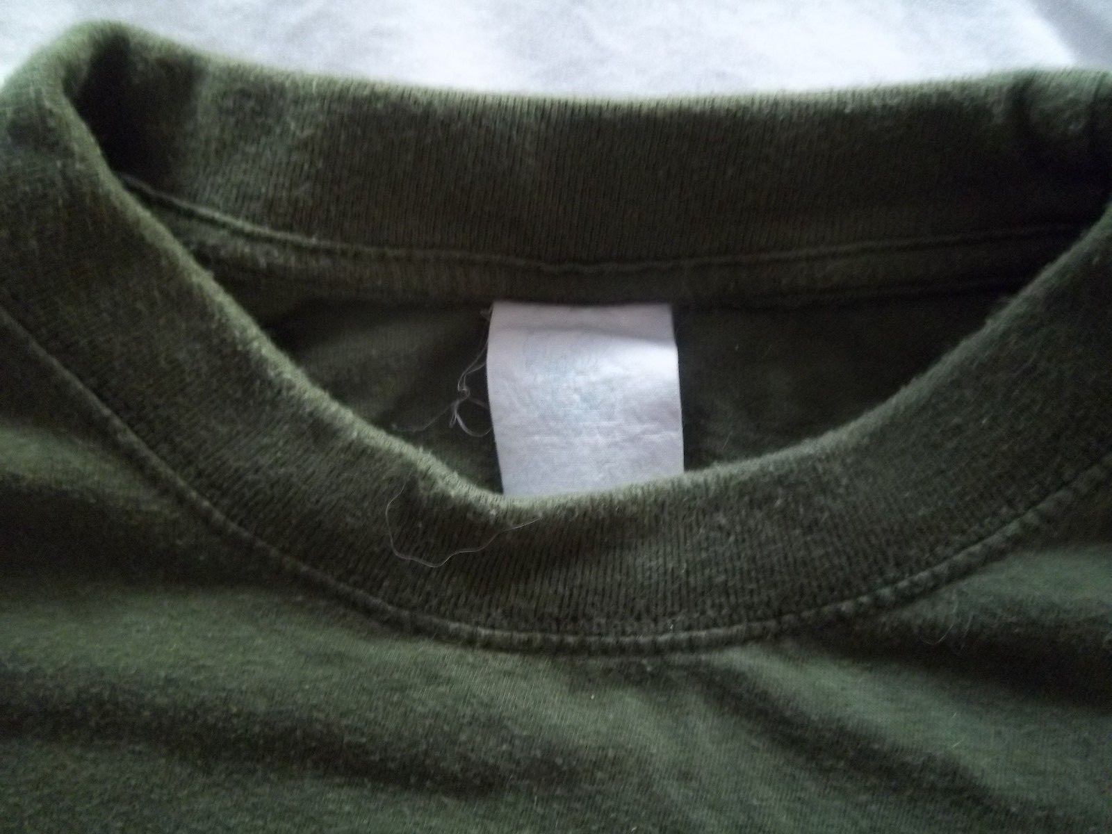 Italian Military T-Shirt, Olive Drab, 100% Cotton, size M