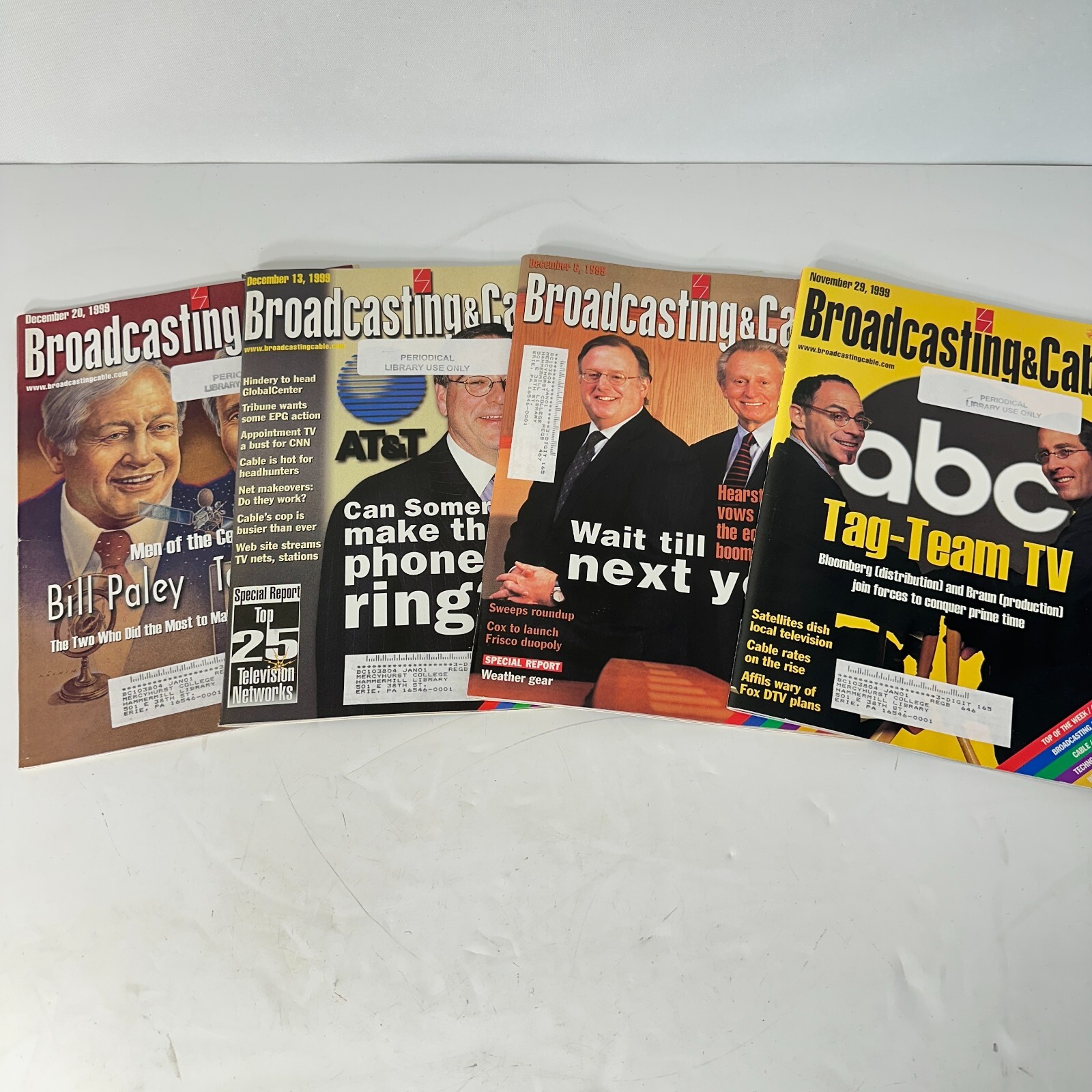 800+ HUGE Lot Broadcasting & Cable Magazines Vintage TV Radio History 1990-2000s