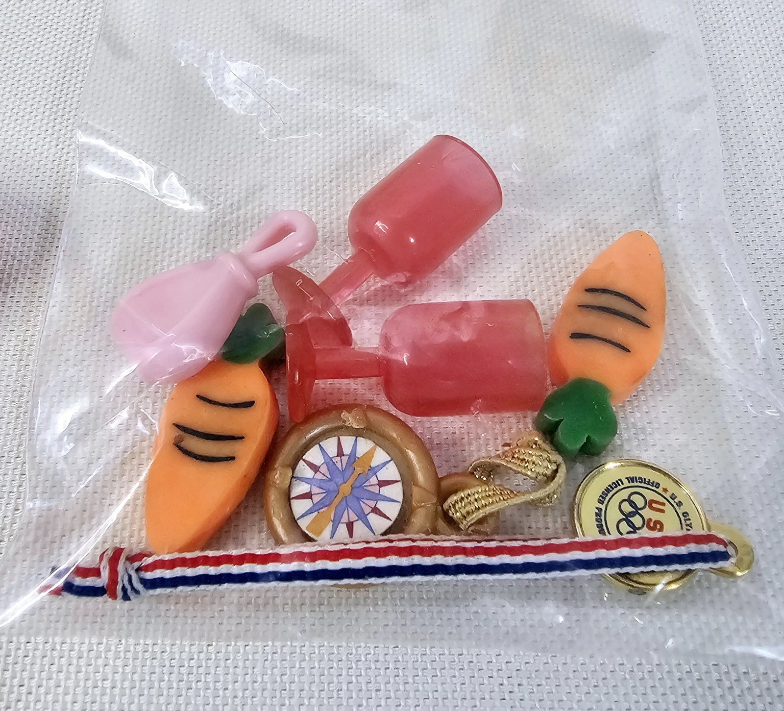 Vintage 1990s 2000s Toys Burger King Disney Barbie Kelloggs Accessories Lot 15pc