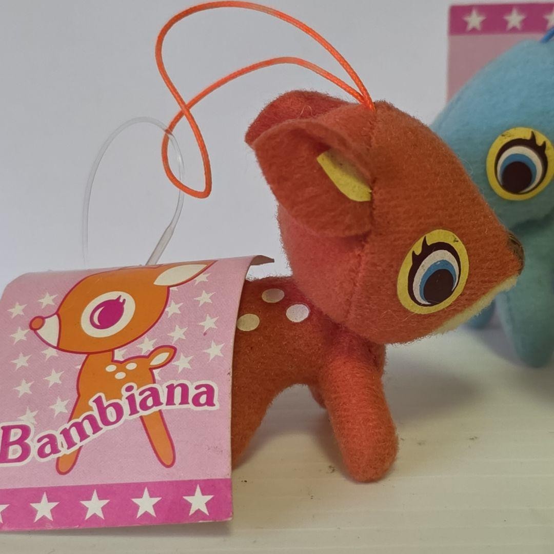 Bambiana Bambiana stuffed toy figure set rare Heisei retro