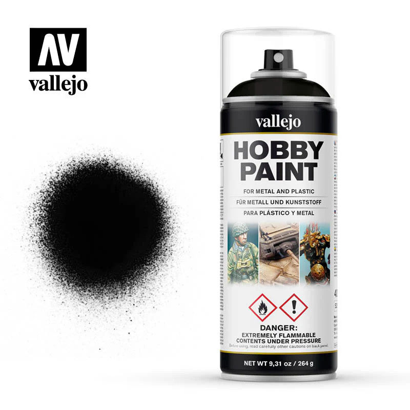 Vallejo Spray – Black
