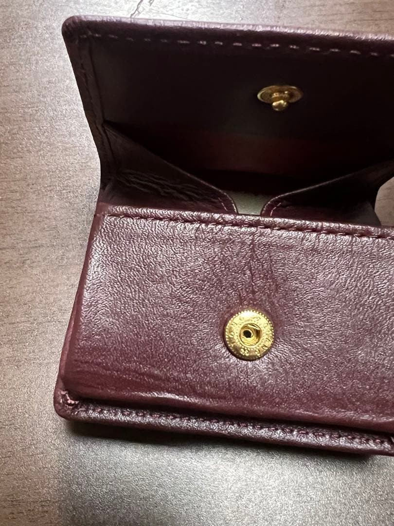 Coin purse with gusset imperial wallet