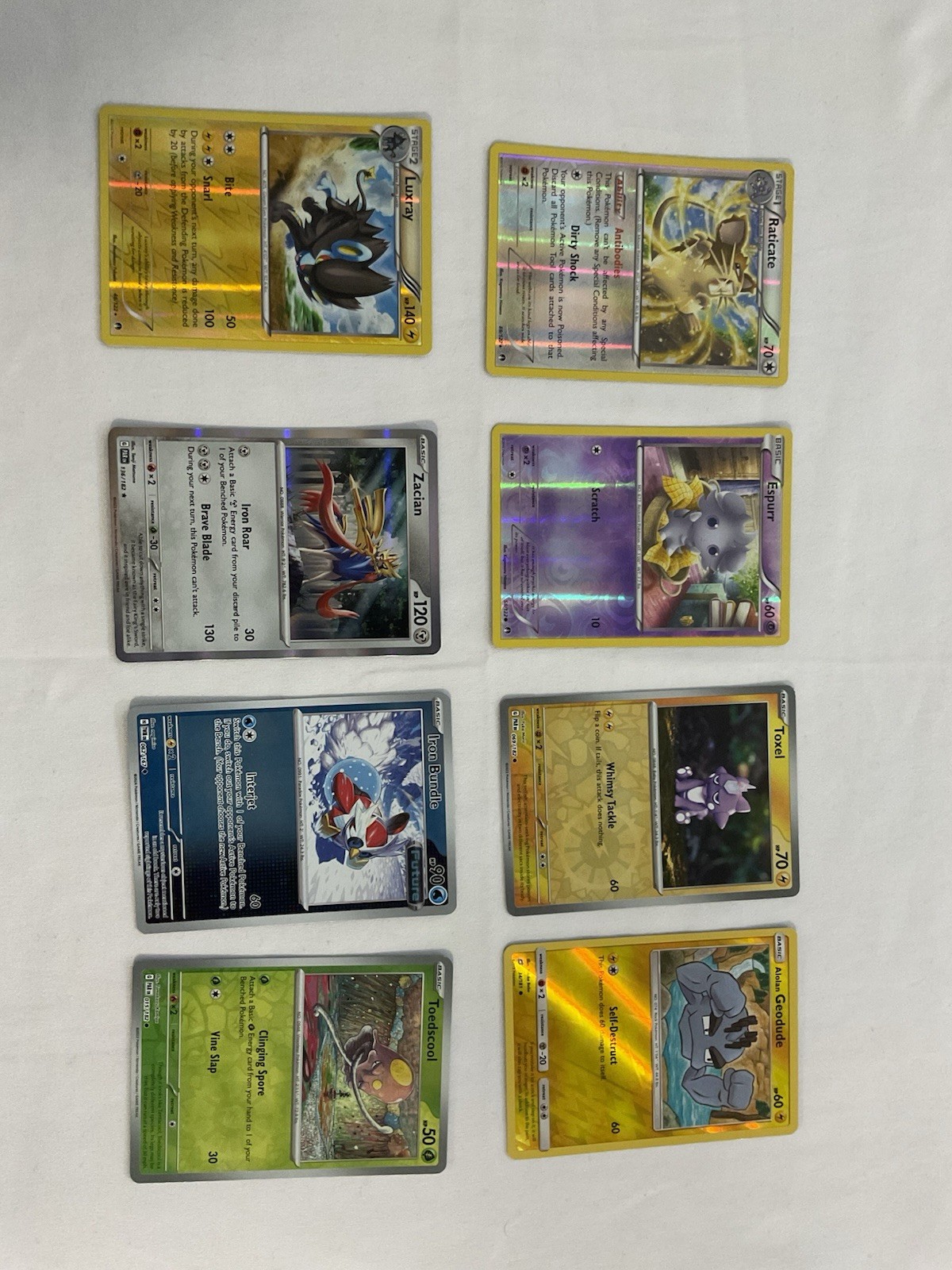 Pokémon TCG Cards, Set 1, Lot Of 265, NM/LP, Variety, Holo/Reverse, EX/V