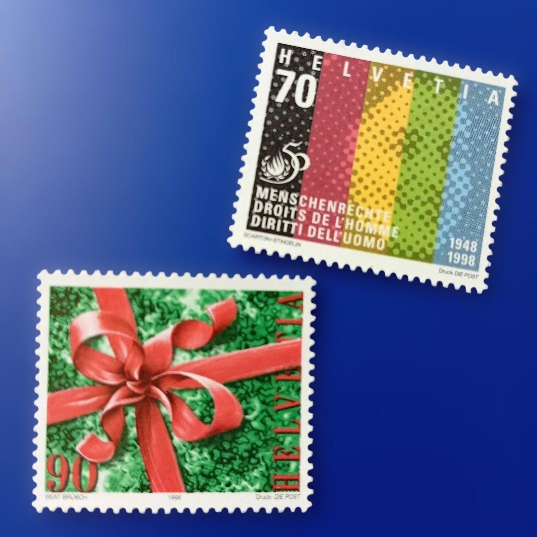 9904 Foreign Stamp Switzerland 1998 50th Anniversary of the Universal