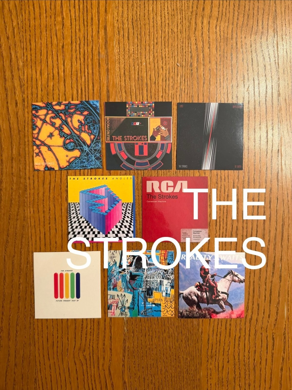 The Strokes fridge magnets